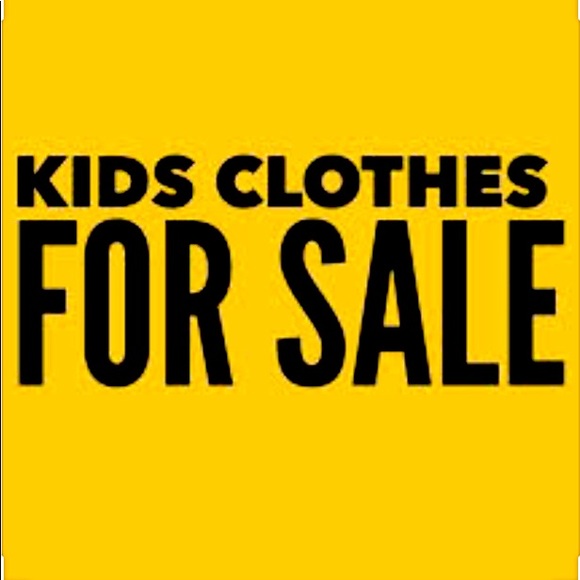 Kids Clothing Below - Picture 1 of 1